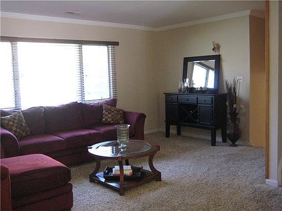Large, bright living room