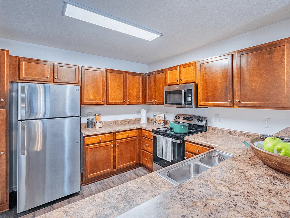 Stainless Steel Upgrades in Select Apartments