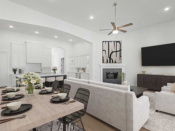 Family Room Dining Room