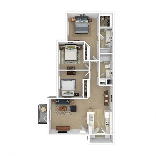 Floor plan C1