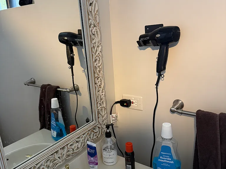 Half bath in the pantry area