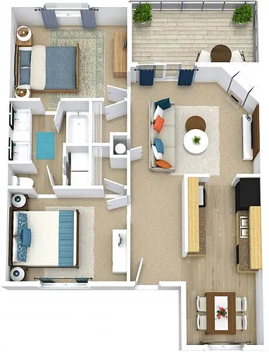 Floor plan B1