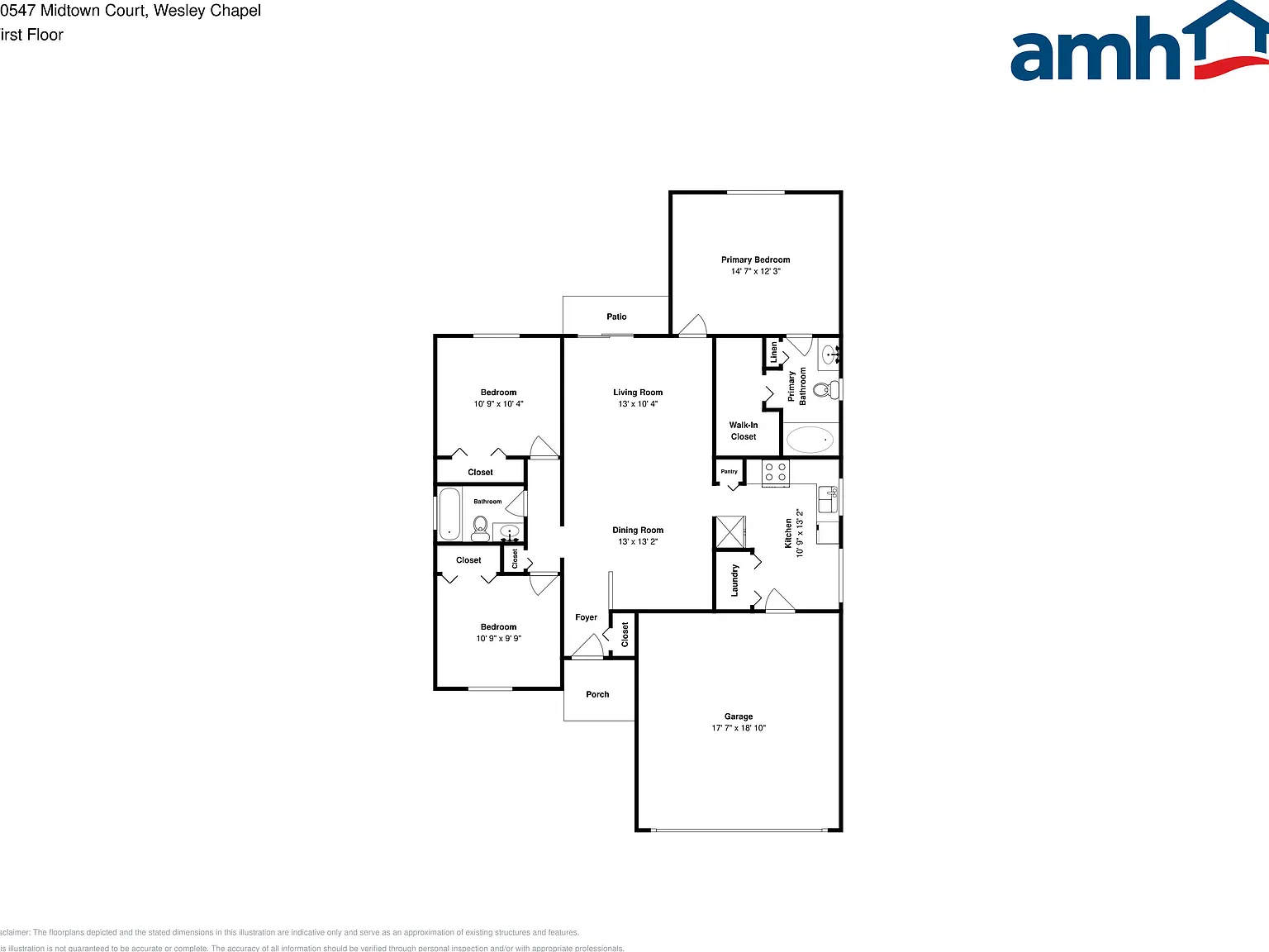 3 bed, 2.0 bath, 1277 sqft, $2,060 — Photo 2