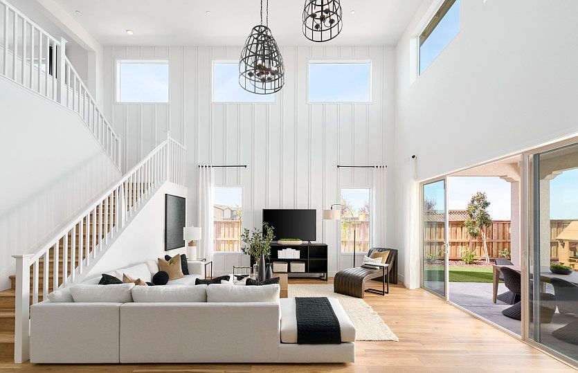 Functional open floorplan