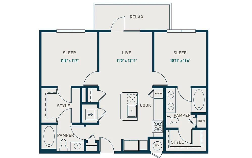Floor plan B1
