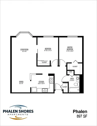 Floor plan 2 Bedroom