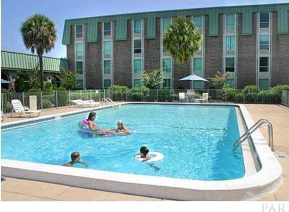 Large outdoor pool