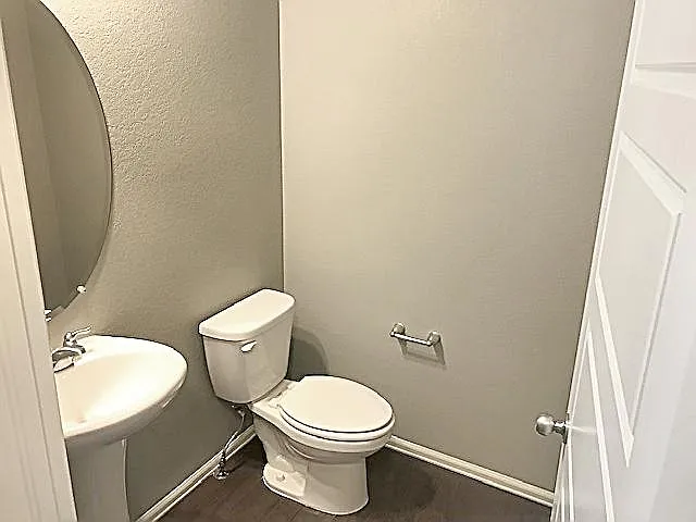 Downstairs powder.
