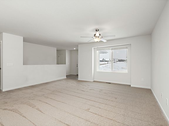 The St Valentine s living room is spacious