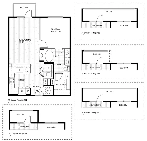 Floor plan A4