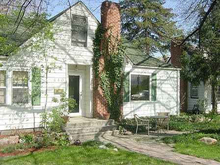 Front of house (house faces west)