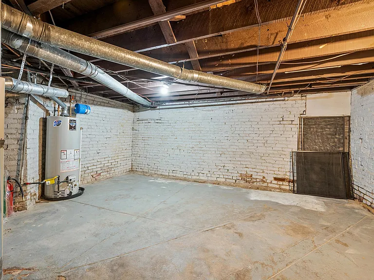 Plenty of room for all your basement storage needs.