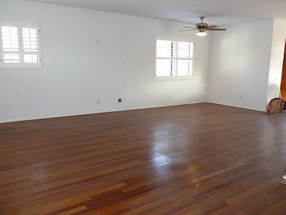 Living Room with Remote Controlled Fan