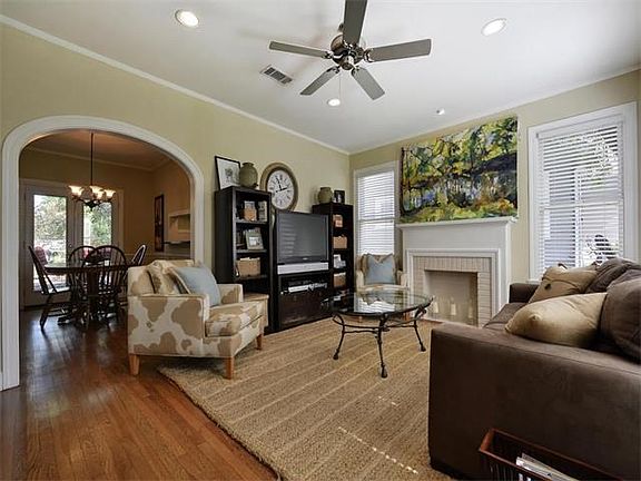 Main house living and dining area.