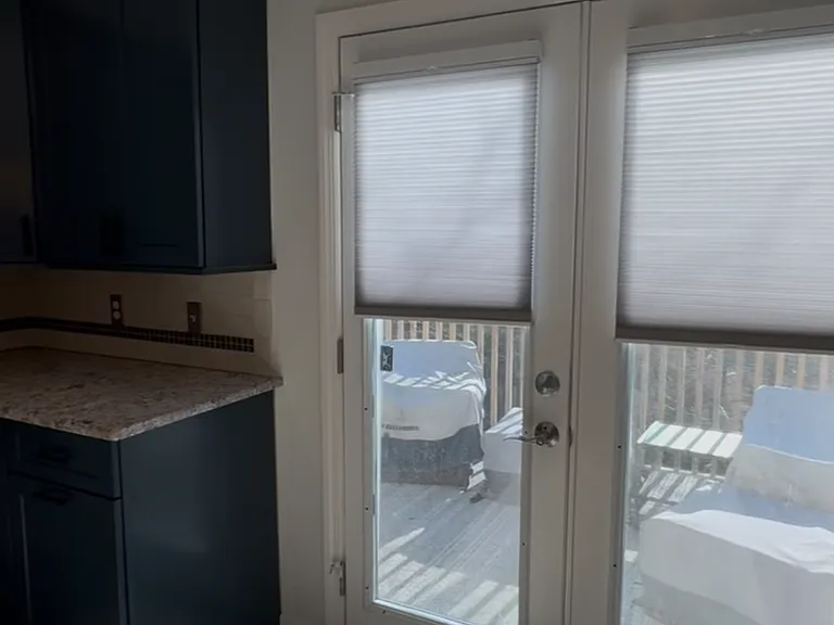 Doors to deck