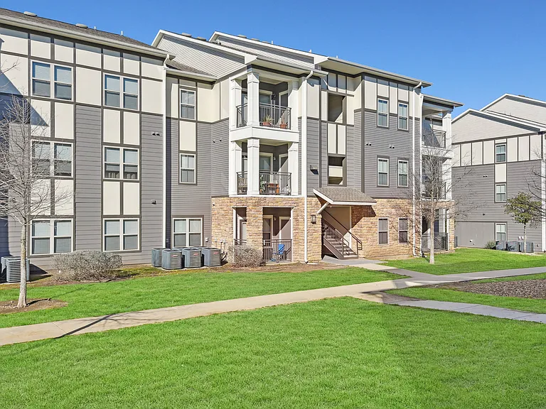 Enjoy green courtyards and walking paths