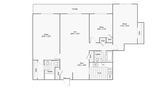 Floor plan Worcester