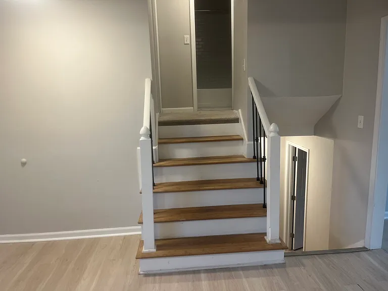 Upstairs!