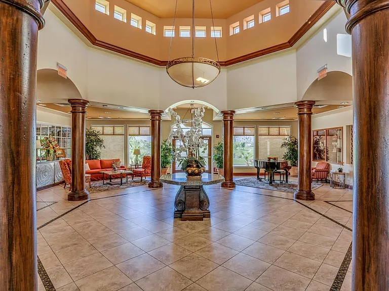 Clubhouse entrance