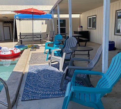 Enjoy Sun Bathing By the Pool, Note the pool is joint tenant use.