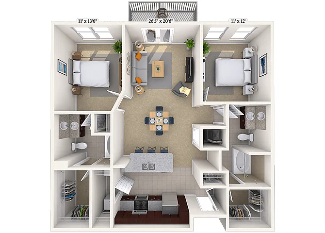 Floor plan Bennett