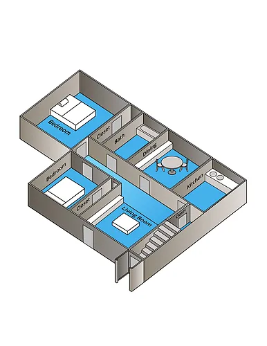 Floor plan B1