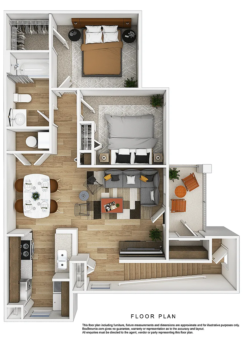 Floor plan Magnolia