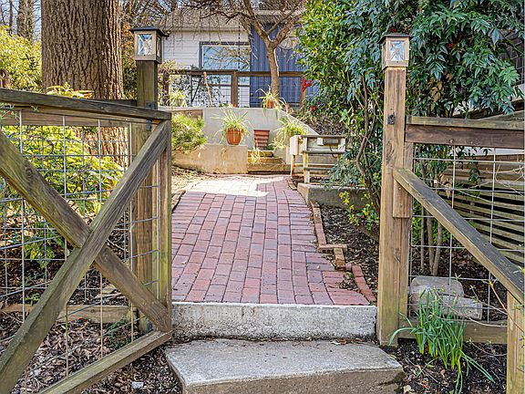 Enter the gate into your own little sanctuary.