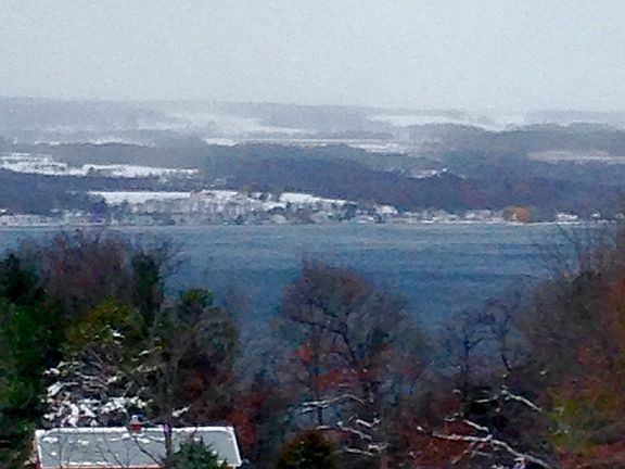 Winter view from field 