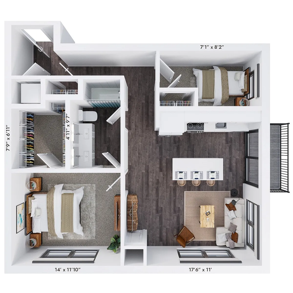 Floor plan A4