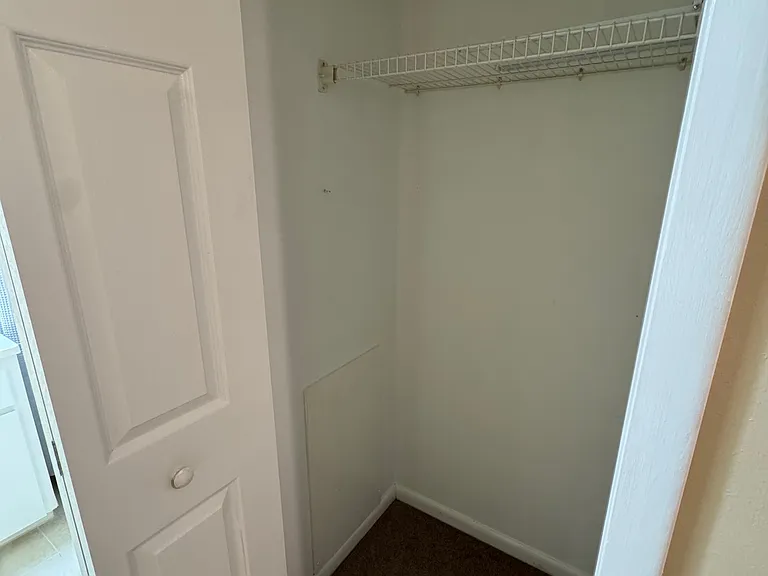 Hall closet