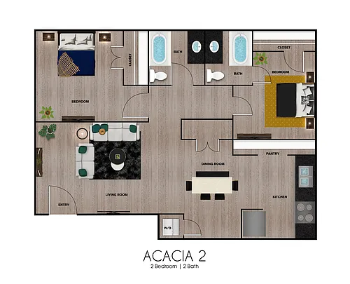 Floor plan Acacia 2