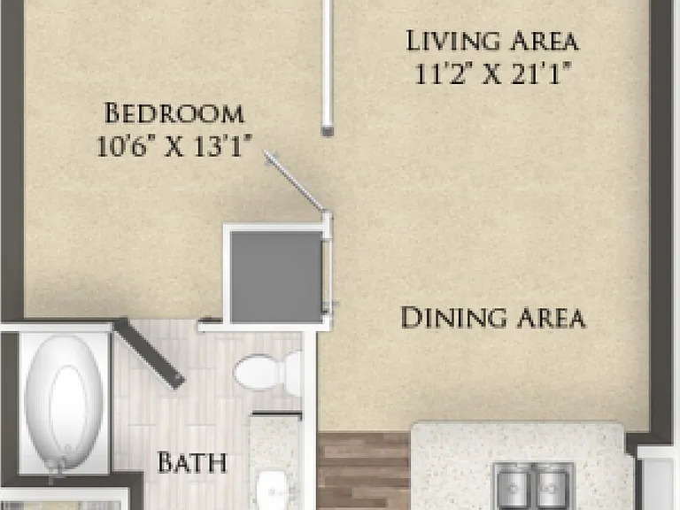 1105 Town Brookhaven Apartments — Photo 37