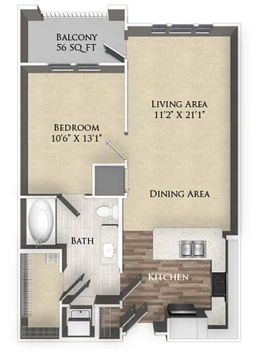 Floor plan A1