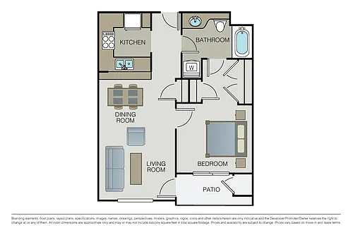 Floor plan Ventana