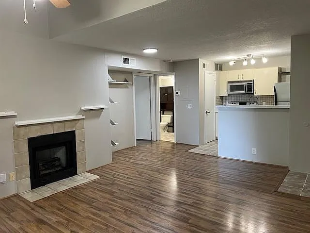 Great room with kitchen