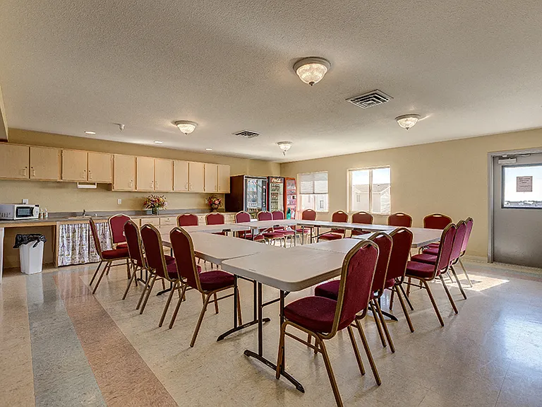 Social Room with Full Kitchen