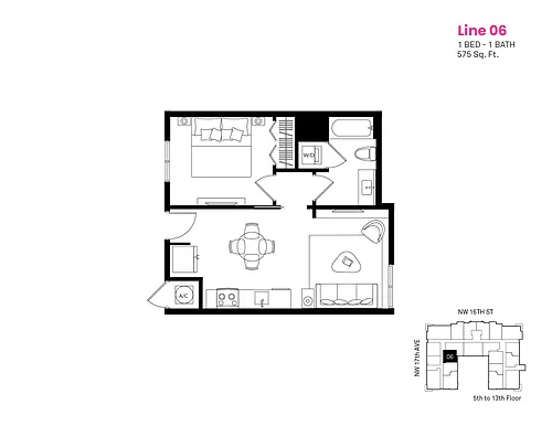 Floor plan Line 06
