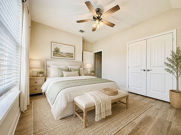 1st Bedroom_Virtually staged