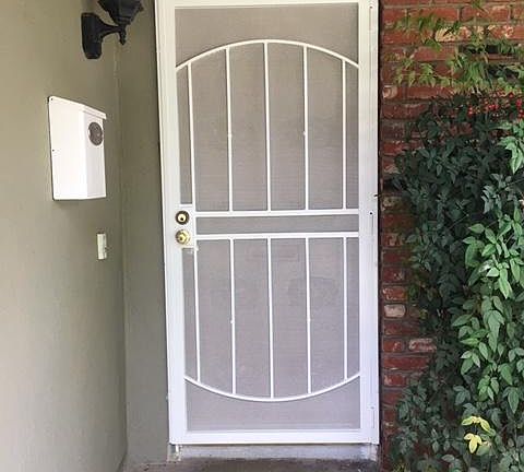 Come on In! New security screen door.