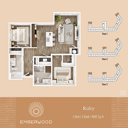 Floor plan Ruby