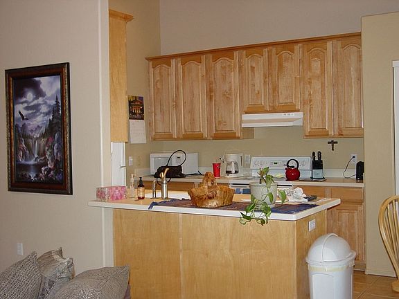 Kitchen with new counter tops