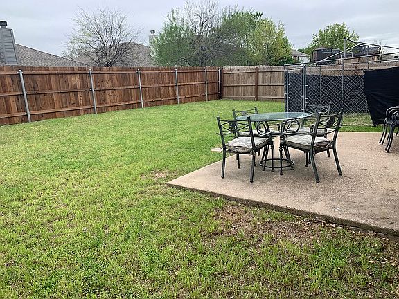 Back yard . Dog area is gone