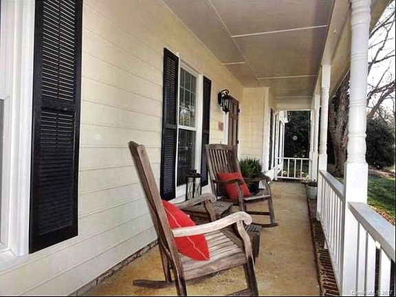 Relax on the covered porch