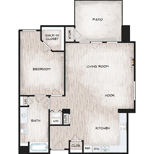 Floor plan Plan A