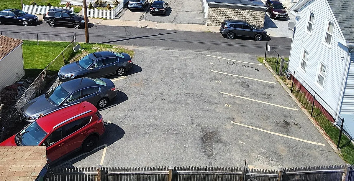 2 parking spaces included with the apartment - 53 Sumner St #2