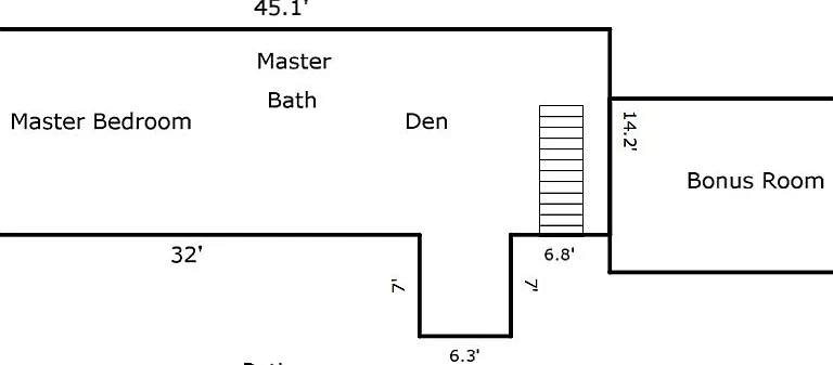 upstairs layout