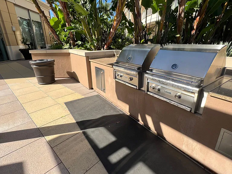 Community BBQ area