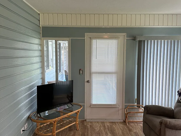 Aircondioned Lanai with a Recliner and TV
