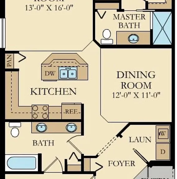 Floor Plan - Furnished November 2020
